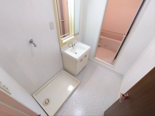 ヴィラ狭山の洗面所