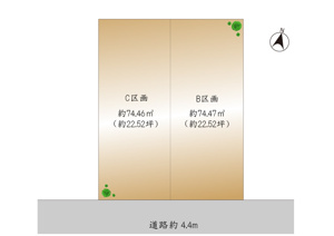【土地図】 | ご自宅から現地まで、当社スタッフがお車にて、「お迎え・お送り」をしております。ぜひお気軽にお問い合わせくださいませ♪