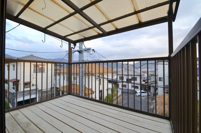 船越4丁目戸建てのバルコニー