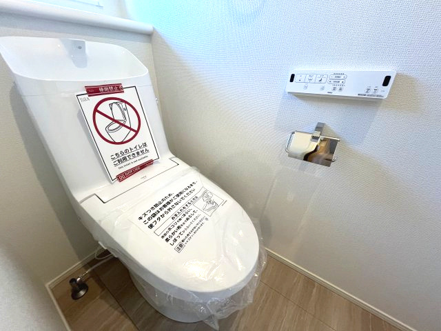 狭山市水野　新築2棟のトイレ|施工事例です