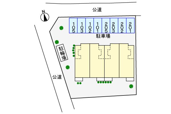 ベル・ヴェ－ルの駐車場
