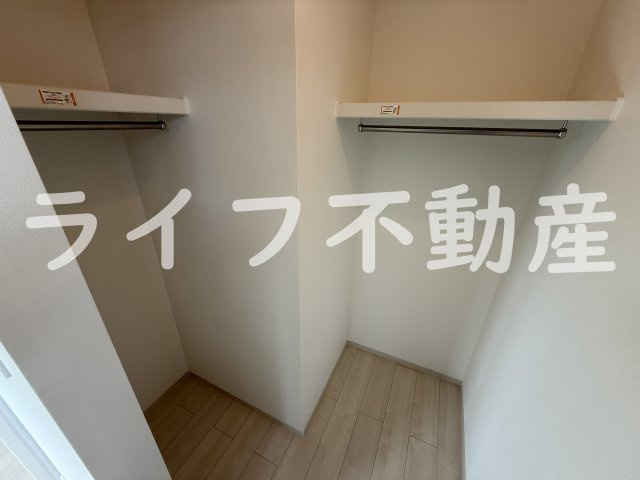コート・ド・ボーヌ深江南南棟の収納|大きなものも収納できそうです
