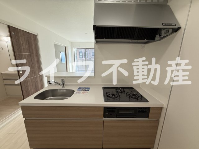コート・ド・ボーヌ深江南南棟のキッチン|使いやすいキッチンです