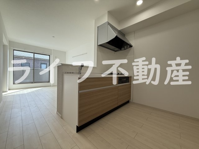 コート・ド・ボーヌ深江南南棟のキッチン|お料理しやすいキッチンです