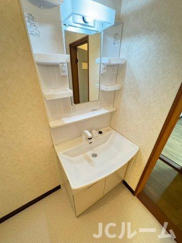 ハイツ八代の洗面所