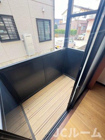 ハイツ八代のバルコニー