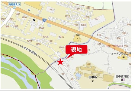 東御市県　中古戸建の地図