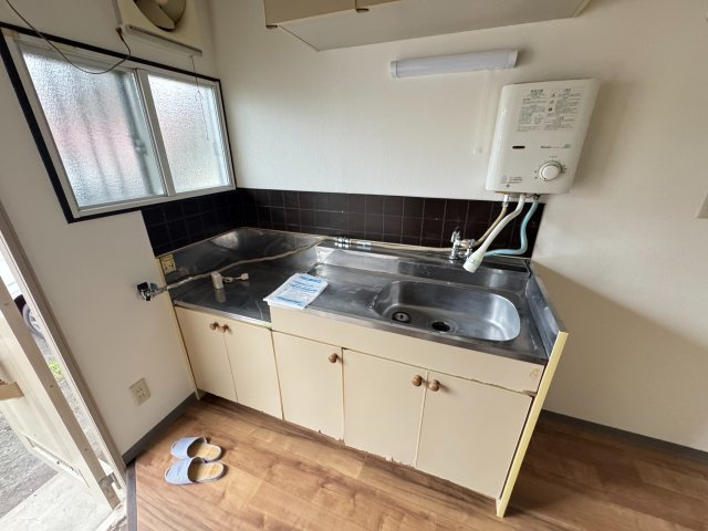 青森市大字大野字若宮　コーポ・パステルのキッチン