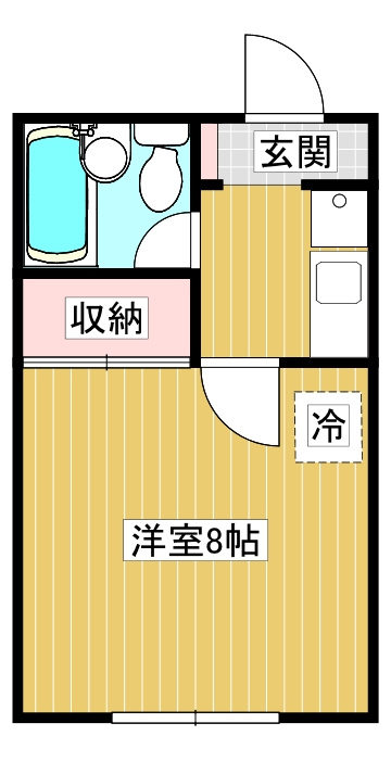 メゾンドノエルⅢの間取り