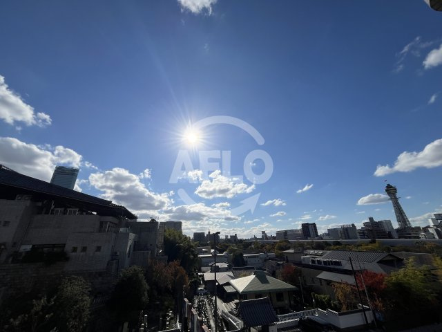 プロスピリティ四天王寺　大江小学校区の展望|プロスピリティー四天王寺　眺望