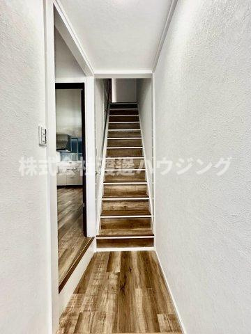田川北2丁目テラスハウスの玄関