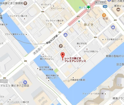 【地図】 | レックス勝どきプレミアレジデンス
