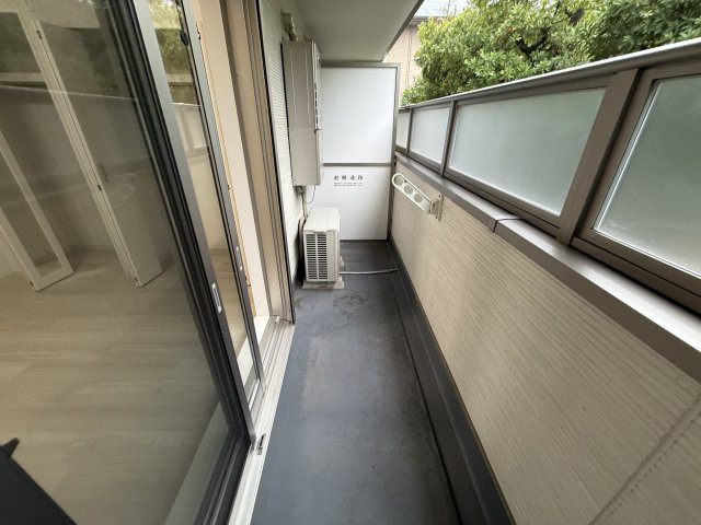 クリエオーレ蛍池Ⅲのバルコニー