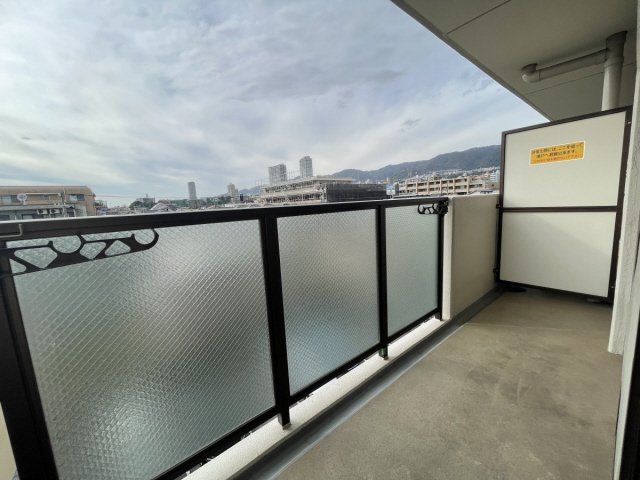 シャロームテラスのバルコニー