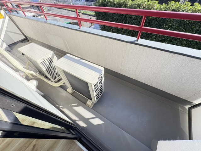 グリーンビル東中山第一のバルコニー