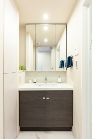 ザ・パークハビオ代々木初台の洗面所