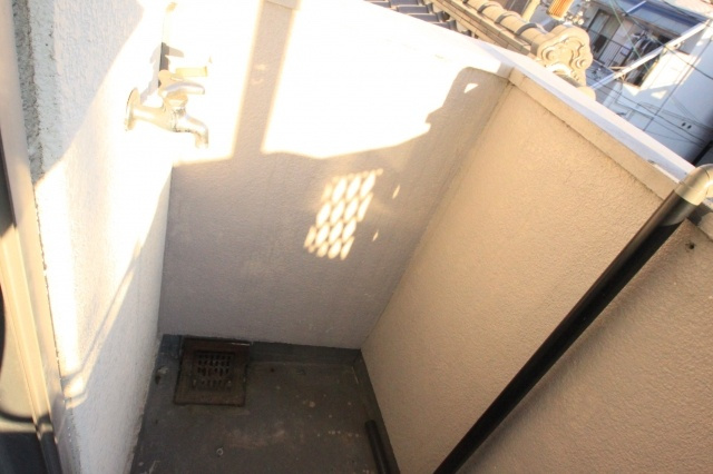 タキハイツのバルコニー