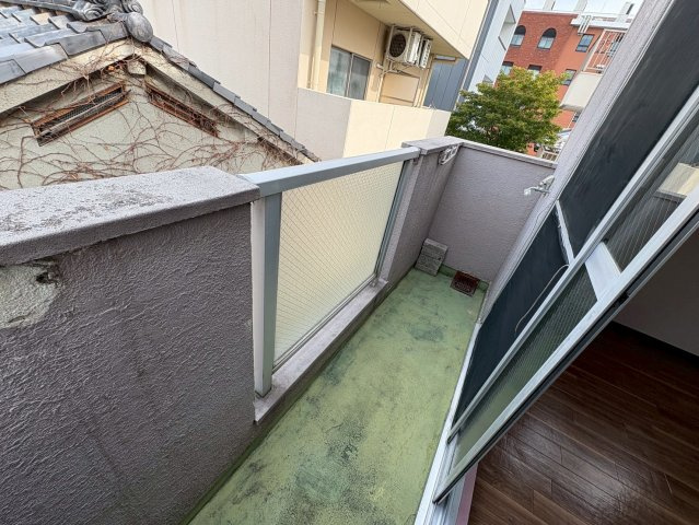 タキハイツのバルコニー