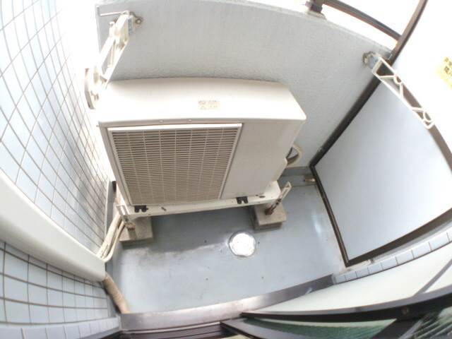 ライオンズマンション新神戸のバルコニー