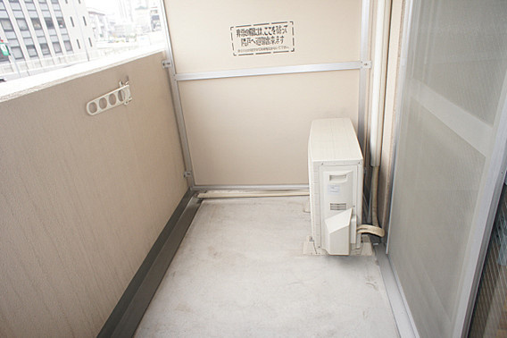 SANKOガルフタワーのバルコニー