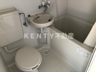 【浴室】 | ピュアコーポヤマザキ | きれいなお風呂です