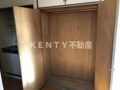 【収納】 | ピュアコーポヤマザキ | 大きなスペースがあり、収納には困りません