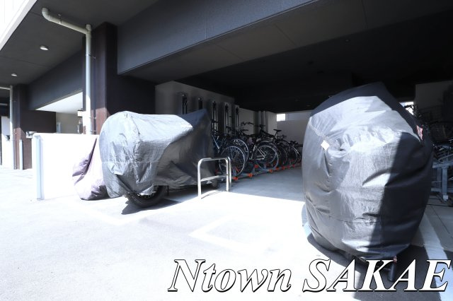 【その他共用部分】 | S-RESIDENCE上前津South | オートバイ駐輪場です