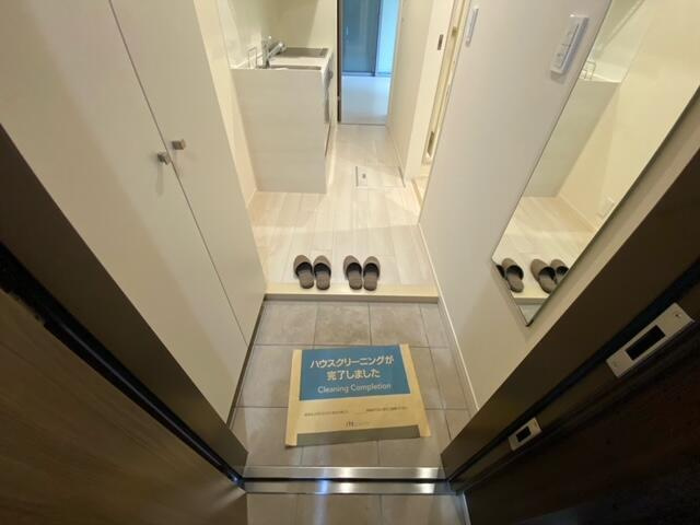 シオンイーストの玄関|きれいな玄関です