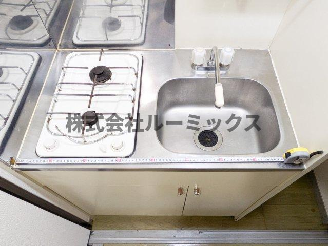 福岡市城南区鳥飼７丁目の賃貸マンションのキッチン|お料理しやすいキッチンです