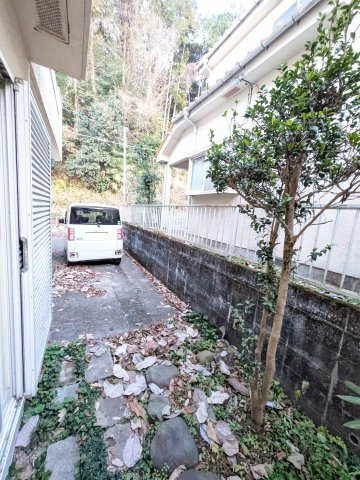 牛沼一戸建の庭