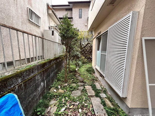 牛沼一戸建の庭