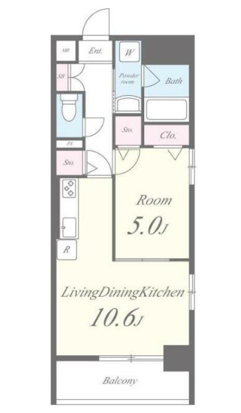 フォーチュン ドゥミールの間取り