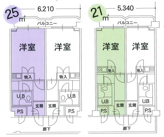 甲南クローバーハイツの間取り