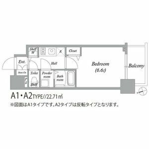 アドバンス大阪バレンシアの間取り