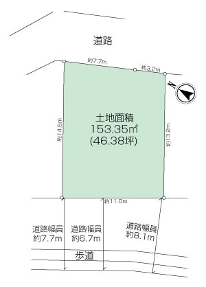 【建築条件無し】戸塚区汲沢6丁目土地の画像