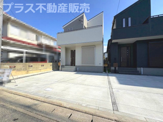 【外観】 | 完成しました。物件内部もご見学頂けます。プラス不動産販売にお任せ下さい。