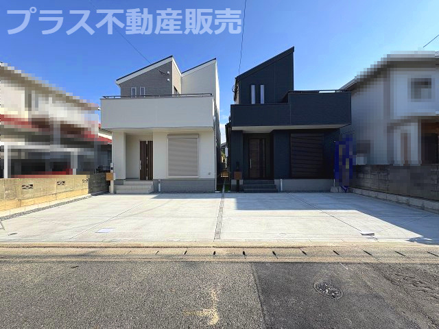 【外観】 | 福岡市博多区麦野1丁目　1号棟（全2棟）【仲介手数料無料・0円】 | 現地写真。プラス不動産販売なら、現場の全ての棟をまとめてご見学頂けます。