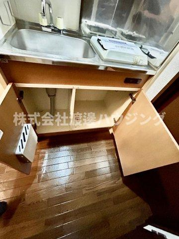 メゾン・ドュミールのキッチン|キッチン下収納