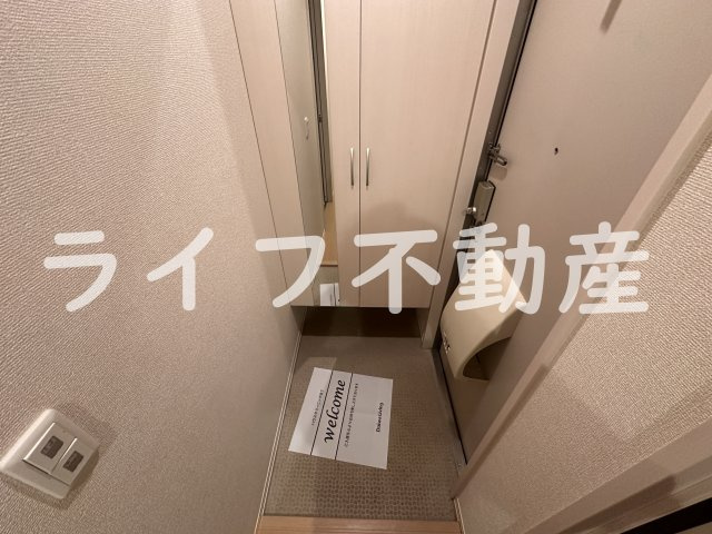 グラン シエルの玄関|シンプルで使いやすい玄関です