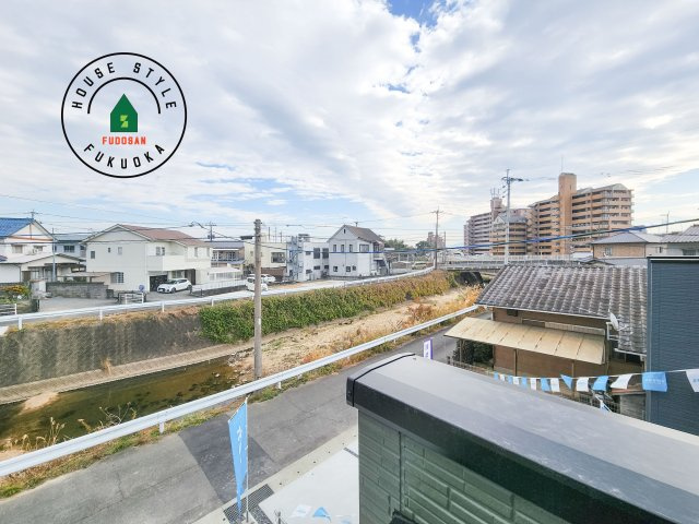 小郡市大保第4-2棟（2号棟）の展望|窓から緑が見える物件も魅力的です。