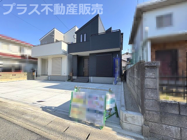 【外観】 | 福岡市博多区麦野1丁目　2号棟（全2棟）【仲介手数料無料・0円】 | 現地写真。同じ物件を見るなら、プラス不動産販売にお任せ下さい。