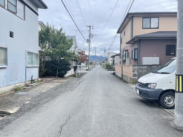 【前面道路含む現地写真】 | 【新築分譲住宅　～クレイドルガーデン～】 山形市江南　第24　☆全2棟☆