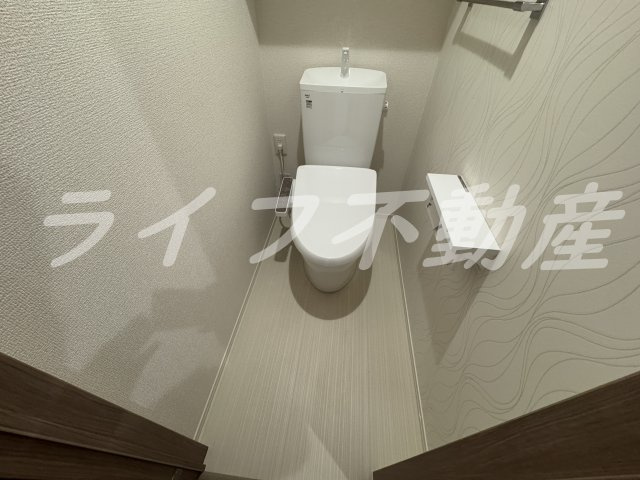 アベニール末広のトイレ|コンパクトで使いやすいトイレです
