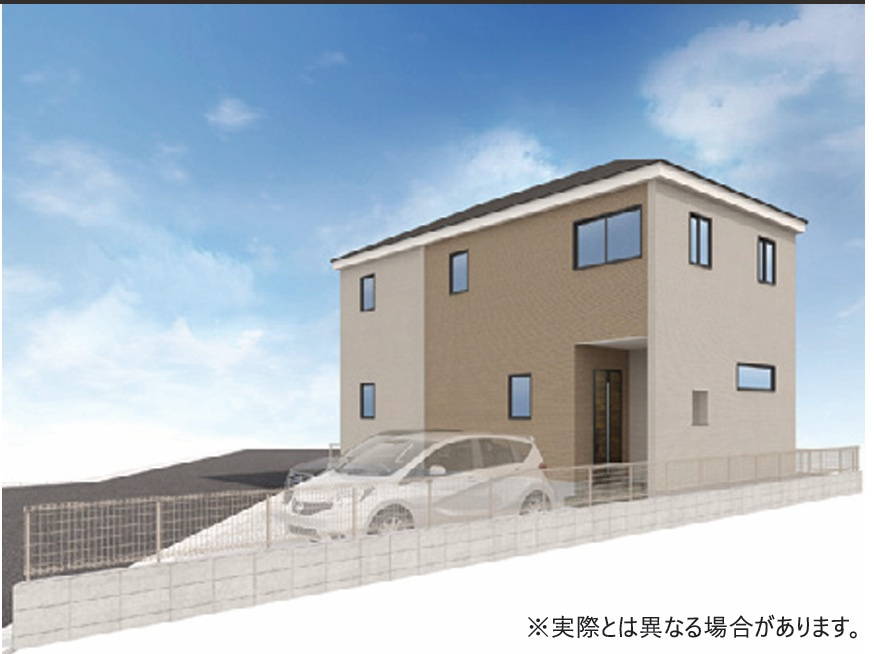 アーバンスタイル所沢市三ヶ島１期　全１棟の外観パース