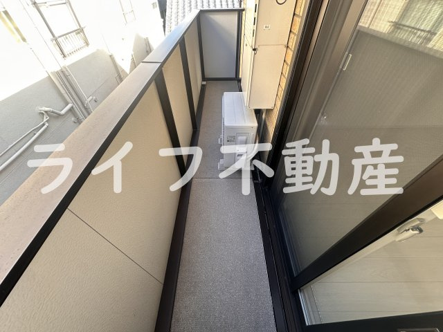 ラピス横小路のバルコニー|バルコニーがあります