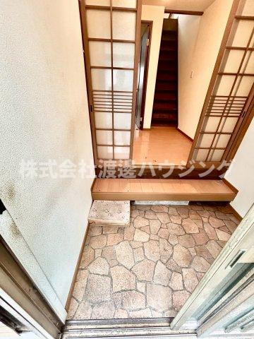 藤田テラスハウスの玄関