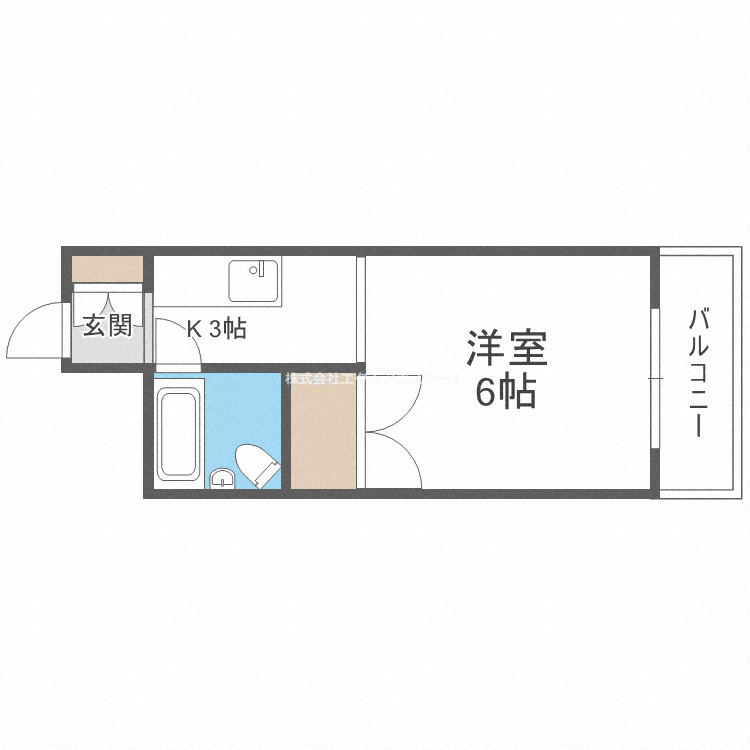 東洋プラザ住吉の間取り