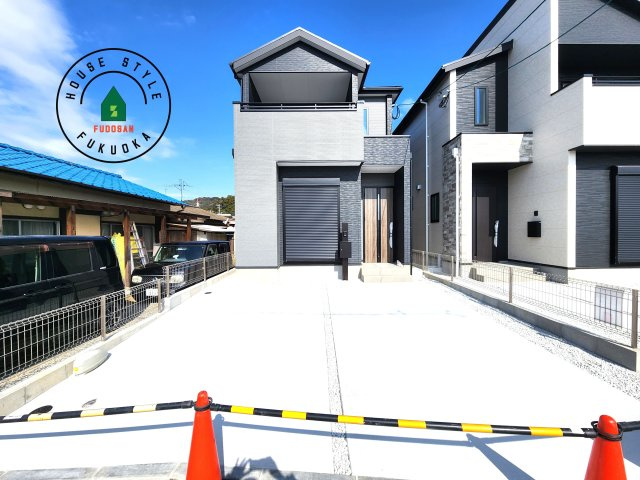 大野城市中1丁目第4-2棟（1号棟）の外観|デザイン性のある外観です。