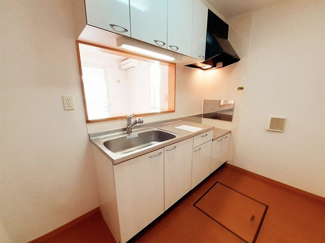 プロムナードＦ　Ⅰ棟のキッチン