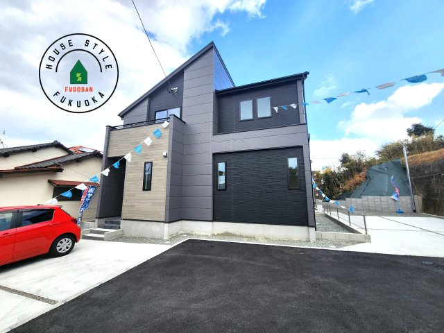 福岡市城南区堤1丁目第2-2棟（1号棟）の外観|デザイン性のある外観です。